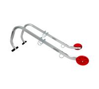 Crochets de faîtage pour échelles - Adaptateur de Toit pour Échelle - Alliage d'aluminium - 150kg max