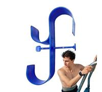Crochets de piscine pour poteaux | Cintre réglable robuste pour clôture de piscine - Accessoires de nettoyage de natation, filtre de tuyau, flotteur, balai, mur, sol, extérieur, terrasse, jardin