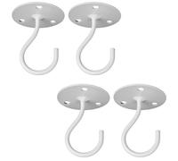 Crochets De Plafond Pour Suspendre Les Plantes, Crochets Muraux Robustes En Métal Pour Jardinières, Avec Ancrages Professionnels Pour Cloisons Sèches, Pack De 4