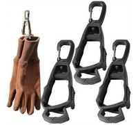 Crochets multifonctionnels pour l'extérieur, pince à gants, cintre, porte-gants, pince à gants de travail en plastique, protège-gants de travail, outils multifonctionnels, pince à gants/bouteille/clé/