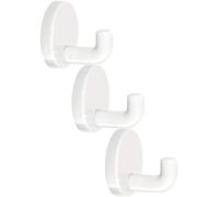 Crochets muraux HEWI, profondeur 30 mm, lot de 3, polyamide, blanc pur