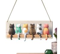 Crochets muraux pour animaux, crochets muraux,Crochets de cintre multi-usages Cartoon - Décoration de maison amusante, crochets décoratifs pour salon, portes, garde-manger, salles de bains