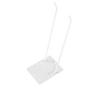 Crochets Muraux robustes pour Outils de Jardin, en Fer Blanc | Fixation Murale 25,5x10x7cm, pour Murs en Brique ou Montants, Matériel et Vis d'Expansion
