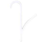 Crochets porte-serviette - MSV - Lot de 2 - Blanc