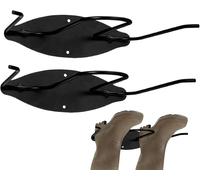 Crochets pour bottes, lot de 2. Supports muraux en acier inoxydable pour le rangement des chaussures. Porte-chaussures en métal, idéal pour l'atelier, la grange, le chalet, la maison, l'entrée, le gar