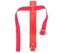 Crochets pour Extincteurs en Fer Rouge Corde, Support Mural 2 à 4 Kg | Fixation Sécurisée pour Maison ou Voiture, Compatible 2kg à 4kg, Gain de Place au Mur