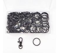 Crochets Pour Porte-Clés En Métal, 70 Pièces, Accessoires Pour Fabrication De Bijoux