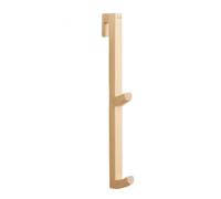 Crochets pour serviettes en bois, sans perçage, longs crochets de salle de | Long design en bois, montage mural sans perçage, crochets pour serviettes de salle de bain, pour brosses, chiffons, sacs