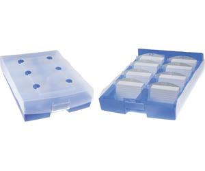 CROCO DUO Archivbox A8 max. 2500 Karten (blau)