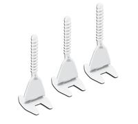 Croisillons carrelage autonivelant 1mm I SHAFFER PRO I Comptatible 20mm | 1 mm | 100 clips 1mm - 3-22 mm I Shaffer pro | système nivellement à visser | pose Sols/murs