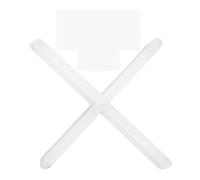 Croisillons de carrelage, 1 mm d'épaisseur, 1000x, Joints croisés pour un espacement régulier lors de la pose de carreaux, Les entretoises de joints croisés peuvent être jointoyées, 1000 x tile cross