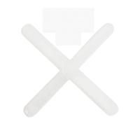 Croisillons de carrelage, 2.5 mm d'épaisseur, 1000x, Joints croisés pour un espacement régulier lors de la pose de carreaux, Les entretoises de joints croisés peuvent être jointoyées, 1000x tile cross