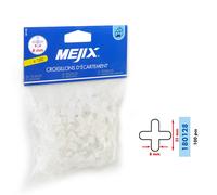 Croisillons d'écartement 8 mm MEJIX 180128 - 100 pièces