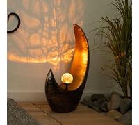Croissant de Lune LED Lampe Extérieur Jardin Cour Solaire Effet Lumière