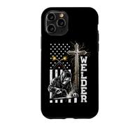 Croix de Soudeur Drapeau américain Soudeur Travail du métal Homme Coque pour iPhone 11 Pro