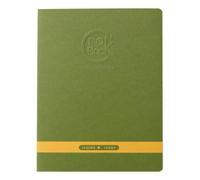 Crok'Book carnet piqué 24F 17x22cm 90g papier ivoire F - Aléatoire