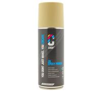 CROP Bombe peinture - Apprêt époxy 2K Beige - Aérosol bicomposant - Anti-corrosion - Très forte adhérence - Fort pouvoir de remplissage - Recouvrable 1K/2K - Usage automobile