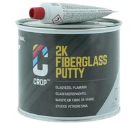 CROP Mastic fibre de verre 2K - Avec durcisseur 2K - Réparations stables sur carrosserie & PRV - 750 ML