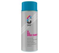 CROP Peinture en bombe RAL 5012 Bleu clair - Couverture élevée, Séchage rapide, 100% inaltérable - Auto, Moto & Bricolage - Givré - 400ml