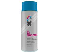 CROP Peinture en bombe RAL 5015 Bleu ciel - Couverture élevée, Séchage rapide, 100% inaltérable - Auto, Moto & Bricolage - Brillance soyeuse - 400ml