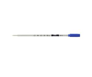 Cross 8512 Fin Bleu 1pièce(s) recharge pour stylos - Recharges pour stylos (Bleu, Fin, Bleu, Chrome, Stylo à bille, 1 pièce(s))