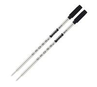 Cross 8513-2 Recharge pour stylo à bille Noir moyenne | Recharge pour un débit d'encre constant, séchage rapide, écriture de 1,9 km, sans taches et résistante aux taches