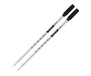 Cross 8513-2 Recharge pour stylo à bille Noir moyenne | Recharge pour un débit d'encre constant, séchage rapide, écriture de 1,9 km, sans taches et résistante aux taches