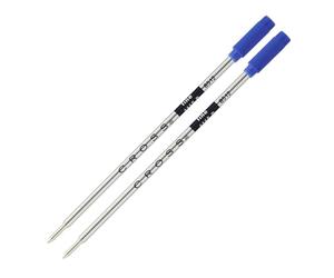 CROSS 8514 Recharge pour stylo bille standard Noir fin Bleu Fine Lot de 2.