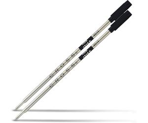 CROSS 8514 Recharge pour stylo bille standard Noir fin Noir Fine Lot de 2.