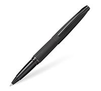CROSS ATX - Stylo à Bille avec Motif Diamanté Fraisé, Couleur : Noir Brossé
