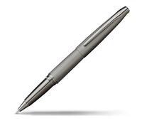 Cross ATX Titanium Grey PVD Etched Diamond Pattern w/Polished Titanium Grey PVD Appointments Selectip Rollerball Pen