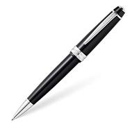 Cross Bailey Light Glossy Black Resin INCL. Stylo à bille Coffret cadeau Premium - Stylo à bille moyen rechargeable