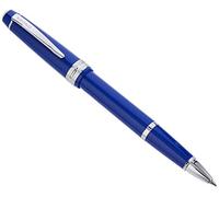 Cross Bailey Light Stylo à bille rechargeable en plastique avec finition en résine, pointe moyenne, cartouche bleue, bleu poli