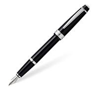 Cross Bailey Light Stylo à bille Stylo plume à plume très fine Extra Fine nib noir brillant