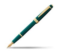 Cross Bailey Light Stylo-plume M avec coffret cadeau Vert/ferrures dorées