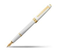 Cross Bailey Light Stylo-plume XF avec coffret cadeau Blanc Finition dorée