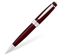Cross Bailey Stylo à bille (mécanisme rotatif, encre noire, largeur de trait M) rouge