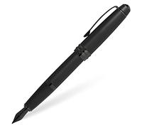 CROSS Bailey Stylo plume laqué noir mat avec attributs PVD Noir poli Pointe moyenne