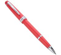 CROSS Bailey Stylo roller en résine corail polie légère - Stylo roller rechargeable à encre gel moyenne