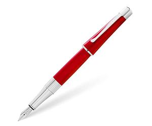 Cross Beverly Translucent Red Lacquer Fountain Pen