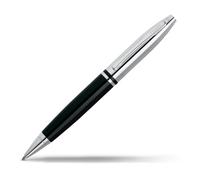 Cross Calais Stylo Bille Noir et Chrome