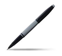 Cross Calais Stylo roller avec coffret cadeau Gris mat/noir