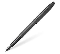 Cross Century Black Micro Knurl and Matte PVD Fine Nib Fountain Pen