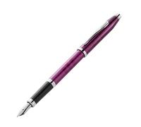 Cross Century II Midnight Plum Stylo plume à pointe fine Encre noire | Stylo plume, rechargeable, écriture lisse, prise en main confortable, longue durée, bureau professionnel