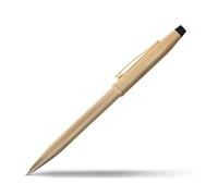 Cross Century II Stylo à bille rechargeable avec boîte cadeau de qualité supérieure Plaqué or 23 carats