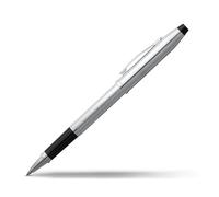 CROSS Century II - Stylo bille roller convertible rechargeable - Pointe medium - Chrome poli - Écrin classique et recharge incluse