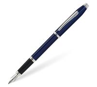 Cross Century II Stylo plume à pointe fine Bleu clair Chromé