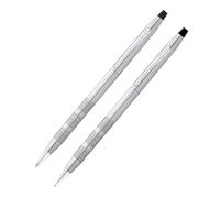Cross Classic Century Parure stylo bille et porte-mine 0,7 mm Chrome satin