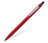 Cross Click Clip-on retractable ballpoint pen Moyen Noir - Stylos à bille (Noir, Chrome, Rouge, Clip-on retractable ballpoint pen, Moyen, Rond, Métal)