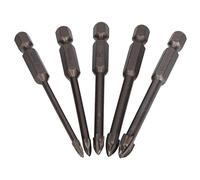 Cross Hex Foret Set, Carbure 1/4in Queue | Acier durable, perçage plus fluide, polyvalent pour la céramique, le granit et le béton.